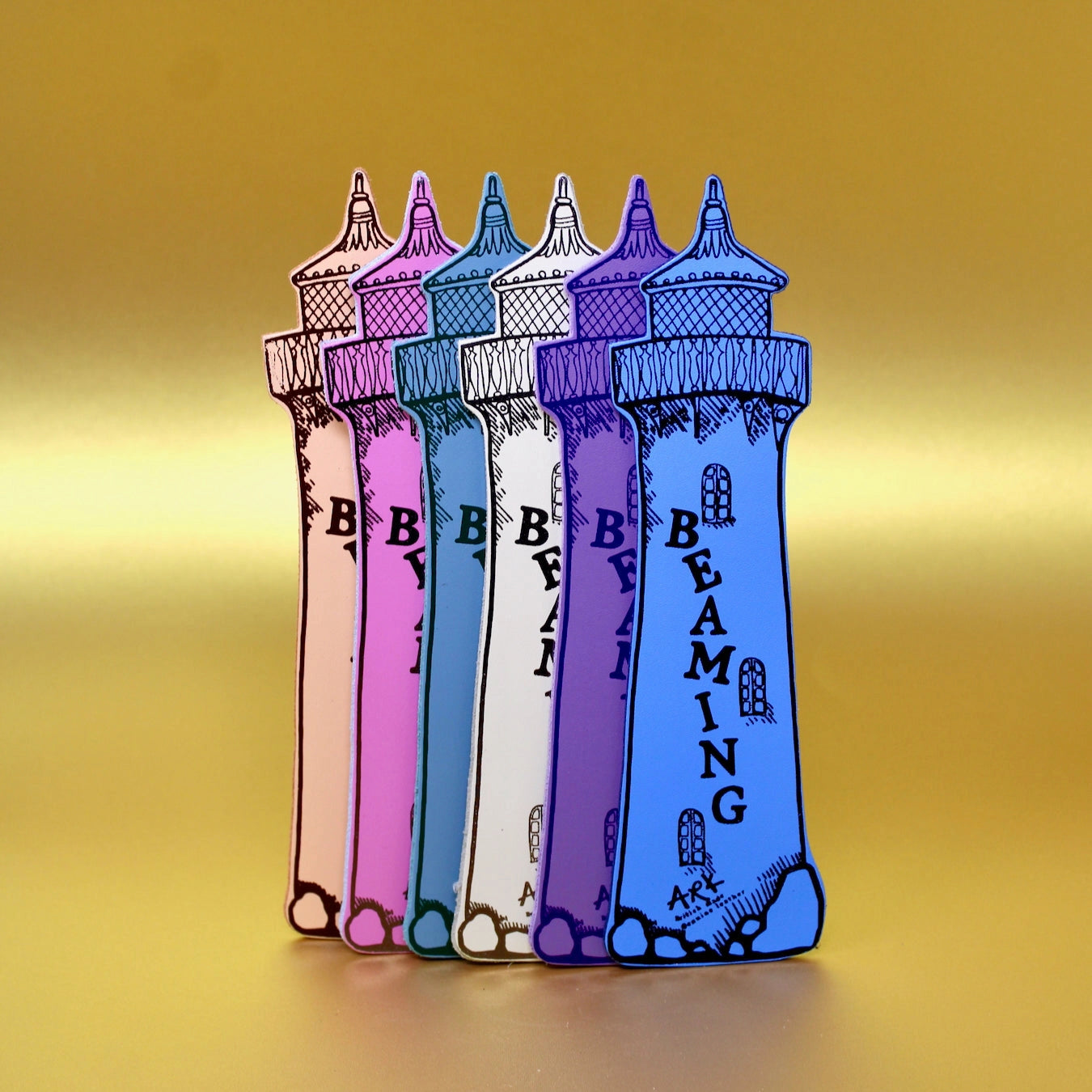 Lighthouse | Leather Bookmark