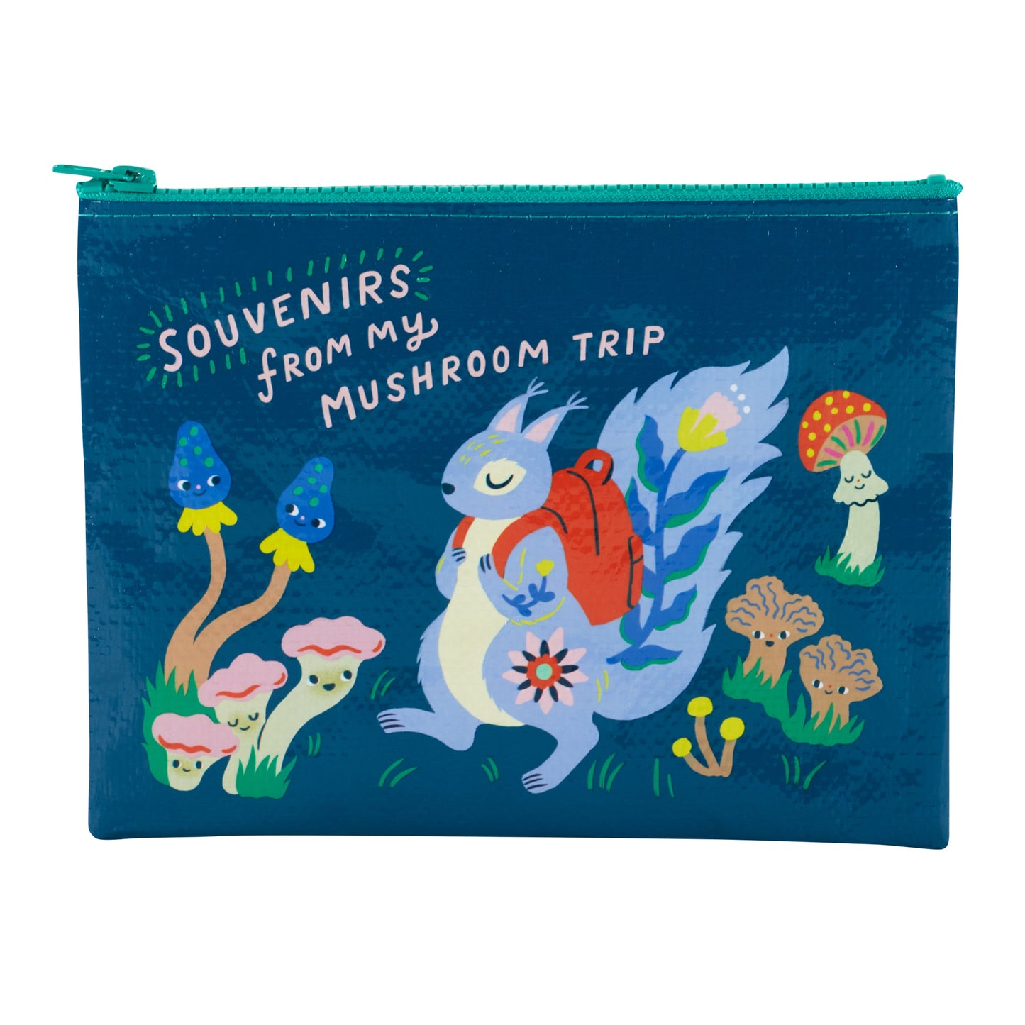 Souvenirs From My Mushroom Trip | Blue Q Zipper Pouch