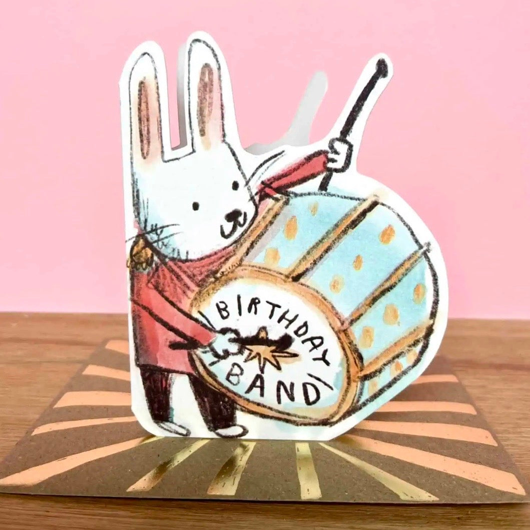 Birthday Band Drummer | Greeting Card