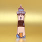 Lighthouse | Leather Bookmark