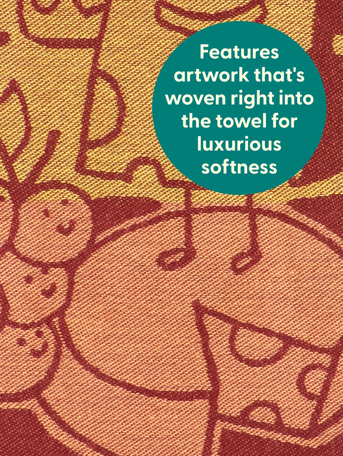 Total Hunk | Blue Q Tea Towel