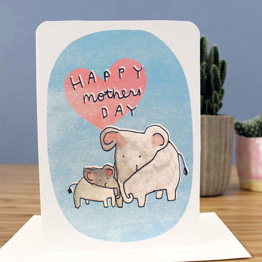 Mothers Day Elephant | Greeting Card