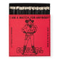 Cowgirl | Letterpress Print Safety Matches