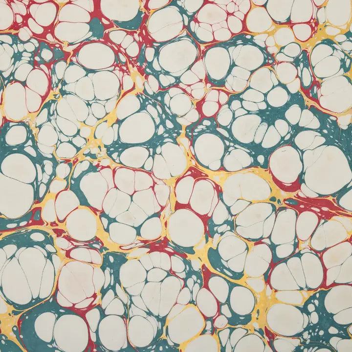 Bubbles Festive Mix | Paper Mirchi Hand Marbled Wrapping Paper