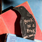 Rook In A Book | Leather Bookmark