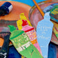 Fessy Mucker Paints| Leather Bookmark