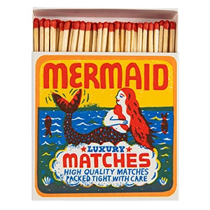 Mermaid | Letterpress Print Safety Matches
