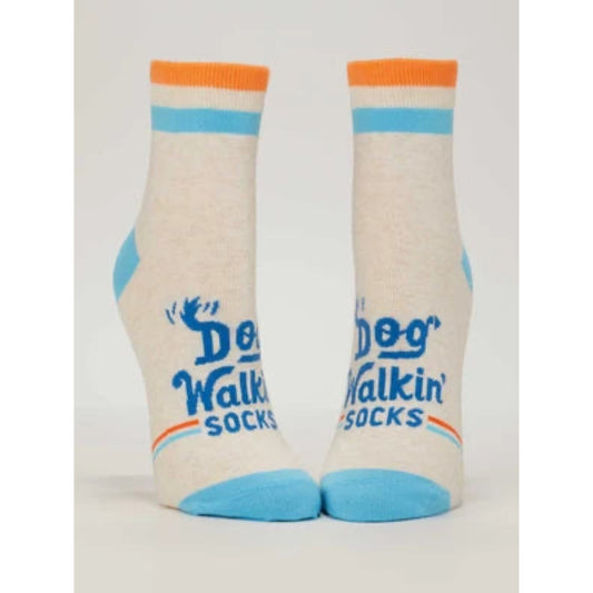 Dog Walkin’ Ankle Socks | Blue Q Women’s Socks