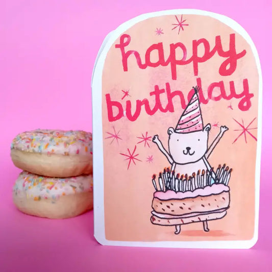 Cake Bear | Greeting Card