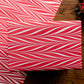 Candy Stripes Red | Paper Mirchi Hand Marbled Wrapping Paper