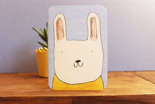 Big Bunny Face | Greeting Card