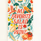 My Favorite Salad Is Wine | Blue Q Tea Towel