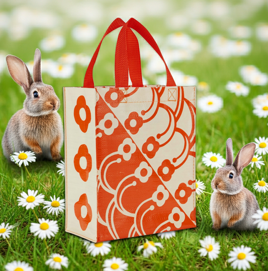 Petal Print | Blue Q Lunch Bag