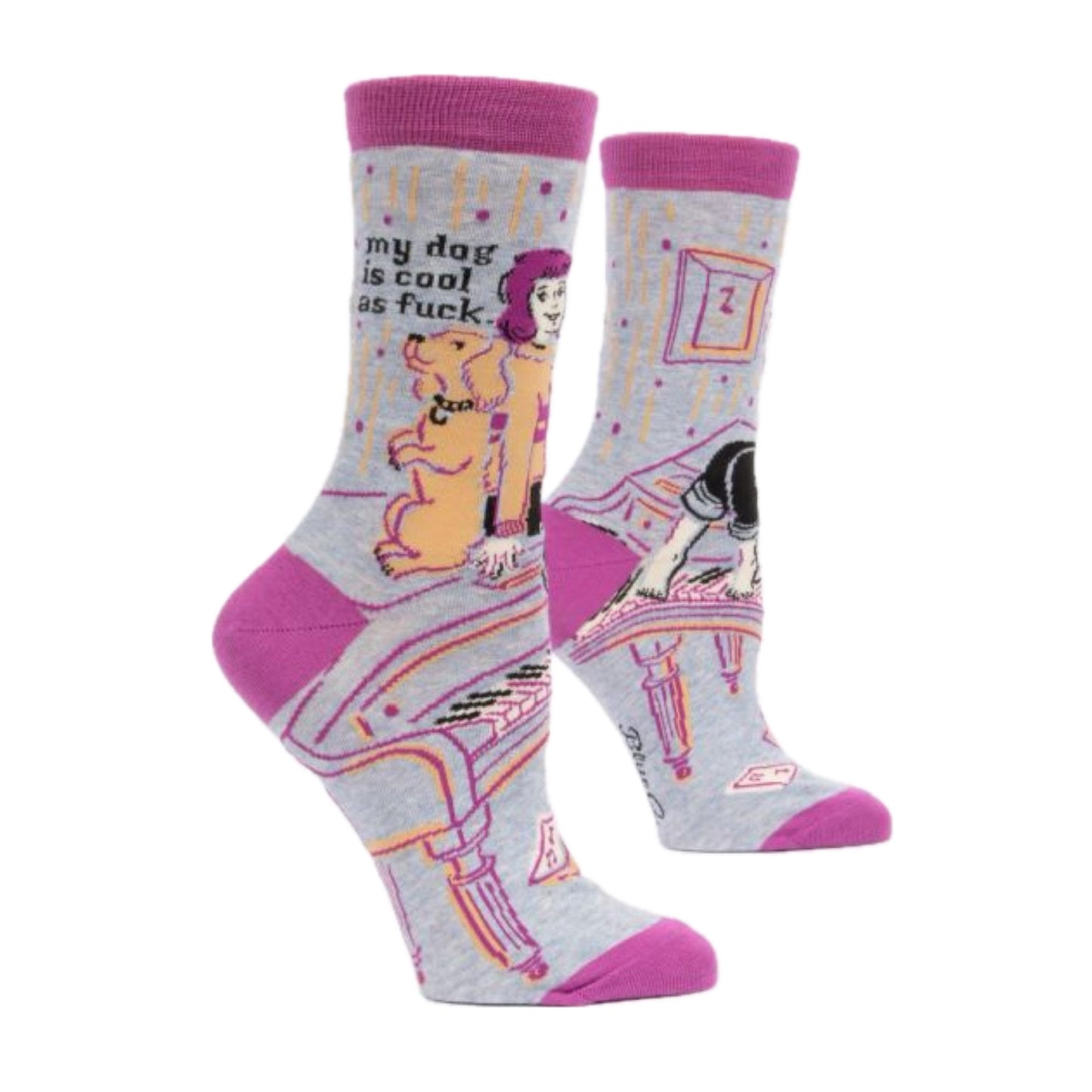 My Dog Is Cool As… | Blue Q Socks