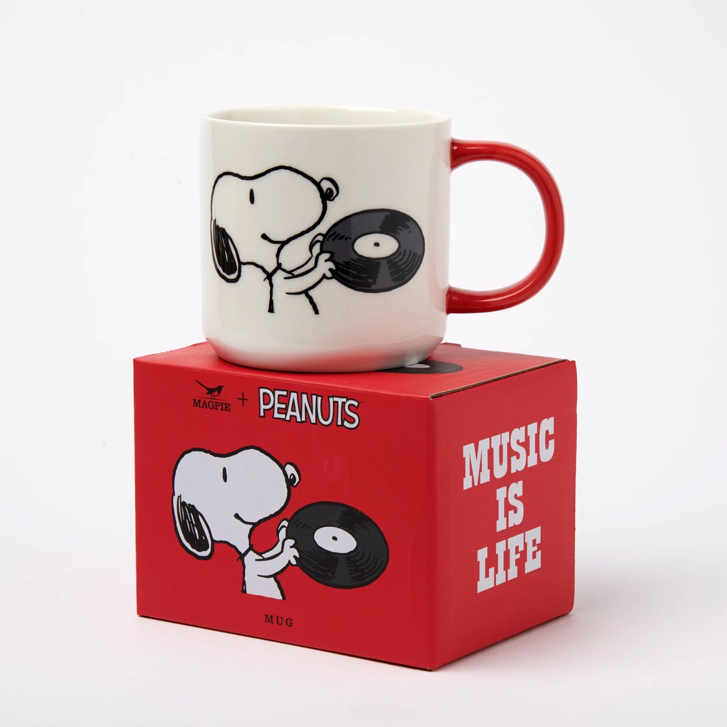 Snoopy | Music Is Life Vinyl Edition Mug