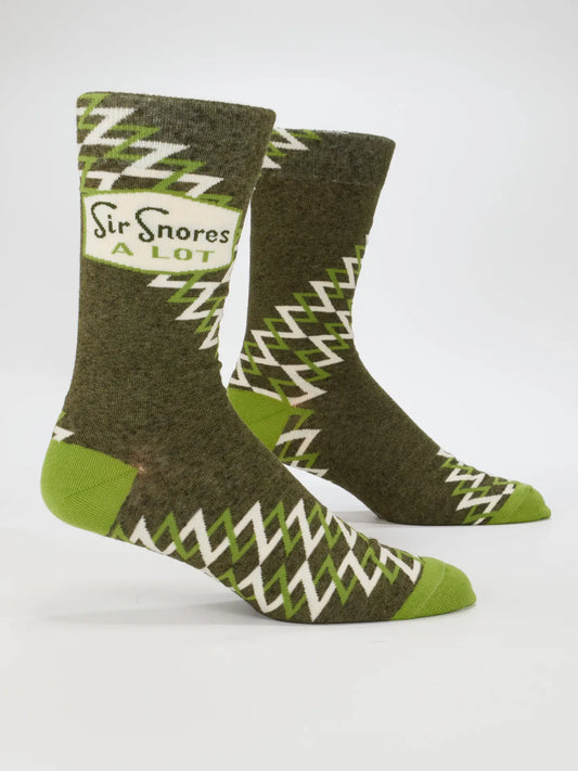 Sir Snores A Lot | Blue Q Mens Socks