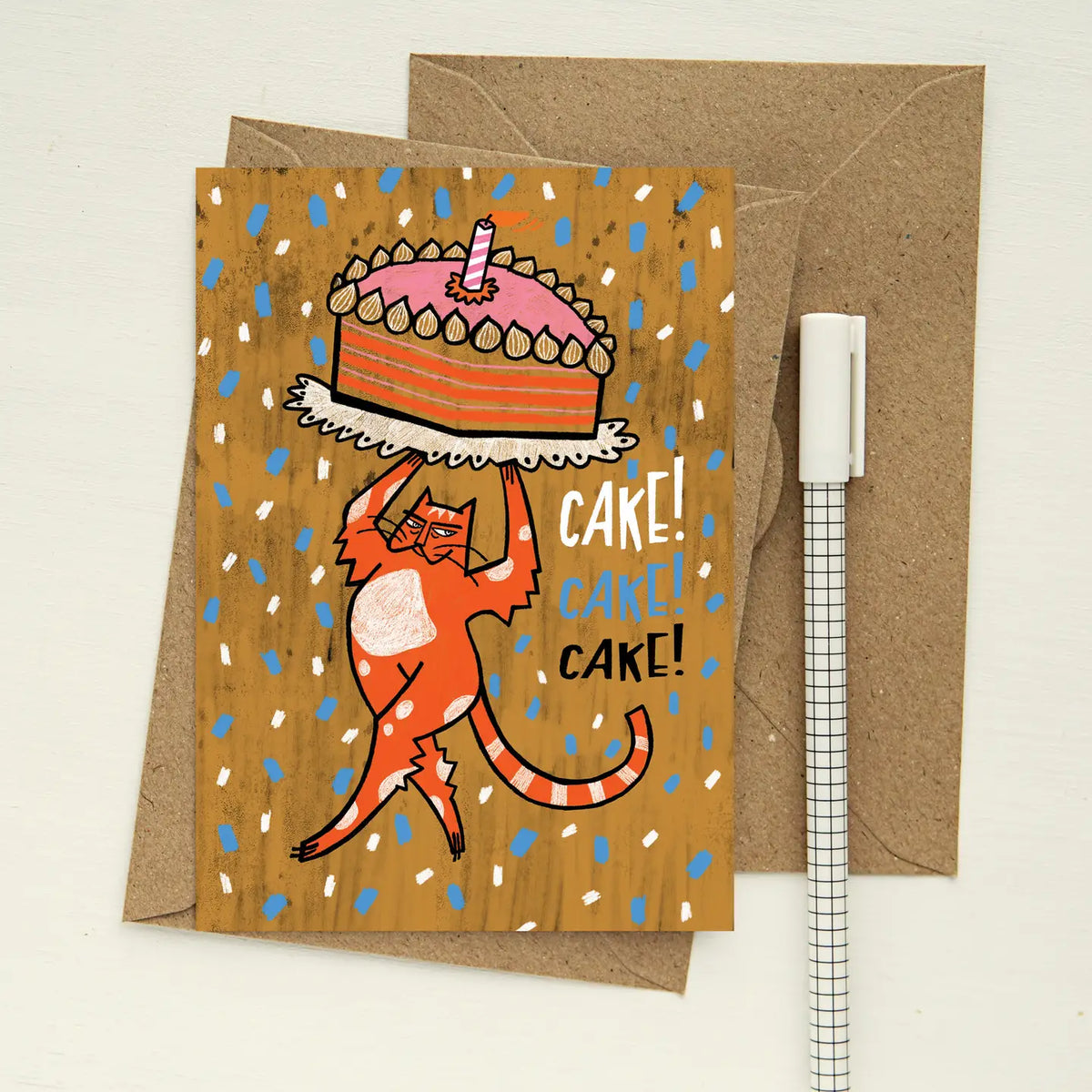 Cake! Cake! Cake! | Greeting Card
