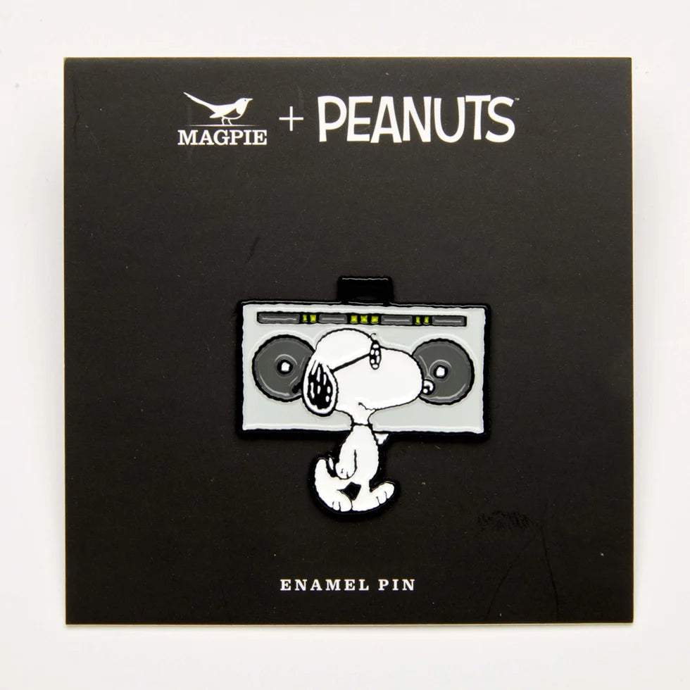 Snoopy Music Is Life | Peanuts Enamel Pin Badge