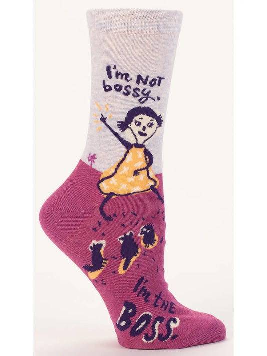 I’m Not Bossy, I AM The Boss | Blue Q Socks