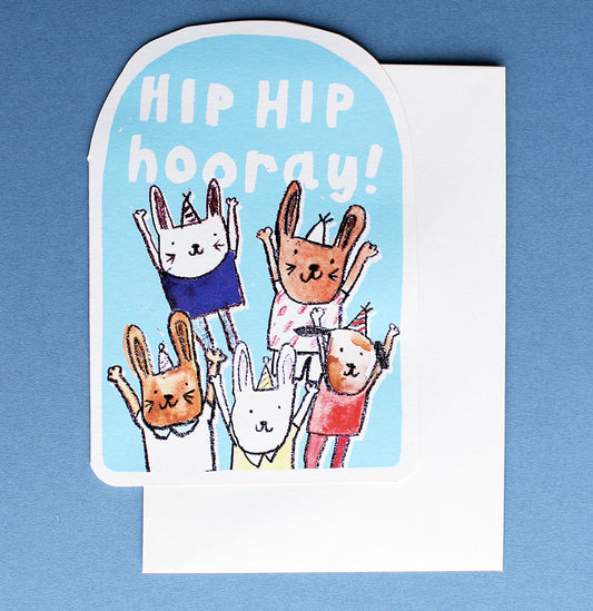 Hip Hip Hooray | Greeting Card