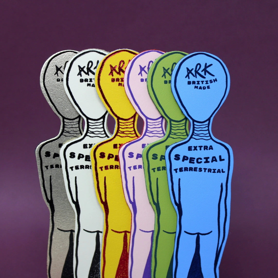 Alien | Leather Bookmark