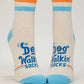 Dog Walkin’ Ankle Socks | Blue Q Women’s Socks