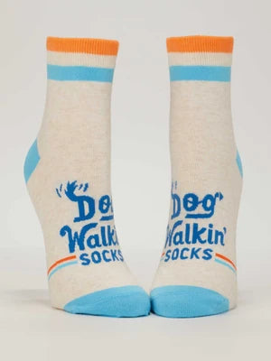 Dog Walkin’ Ankle Socks | Blue Q Women’s Socks