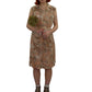 1970’s Del Mod Ditsy Floral Dress With Belt | Vintage