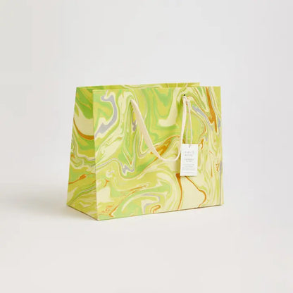 Paper Mirchi Pastel Marble | Tree-Free Gift Bag