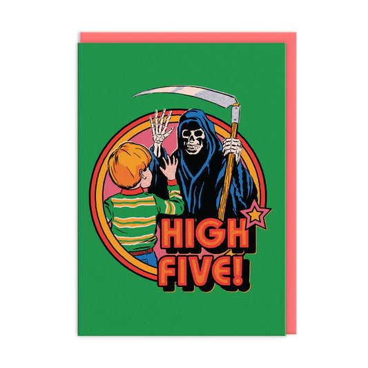 High Five Death | Greeting Card