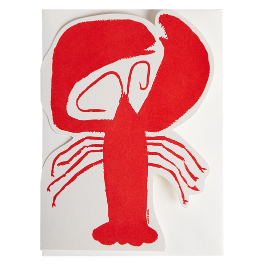 The Lobster | Letterpress Greeting Card