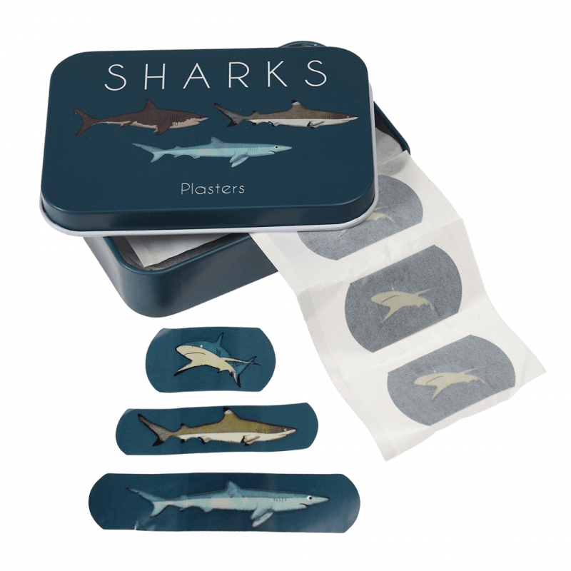 Shark Plasters In A Tin