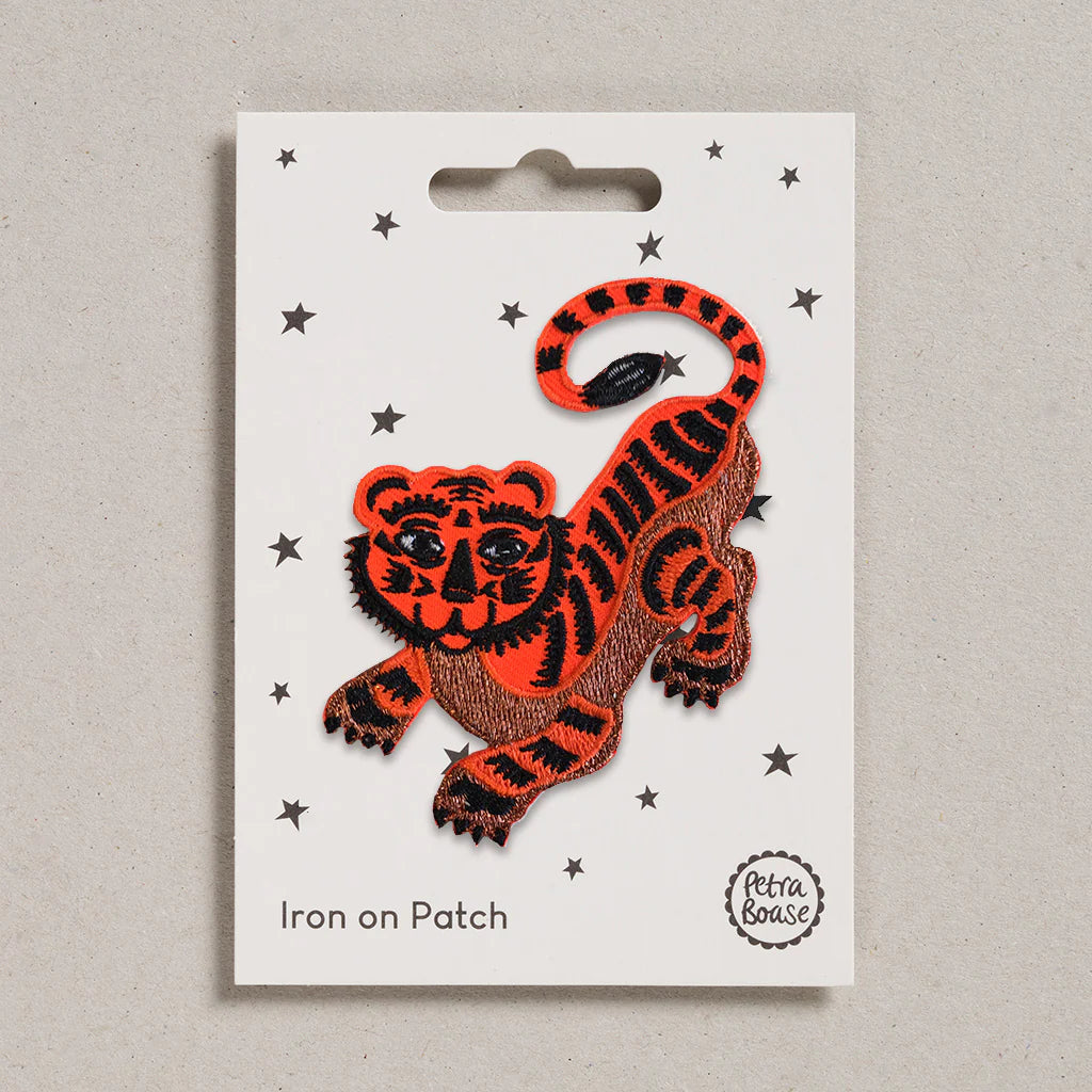 Crouching Tiger | Iron On Patch