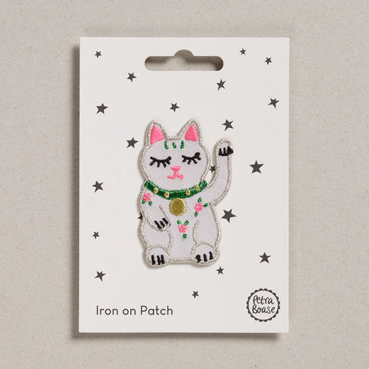 Lucky Cat | Iron On Patch