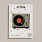 Record Player | Iron On Patch