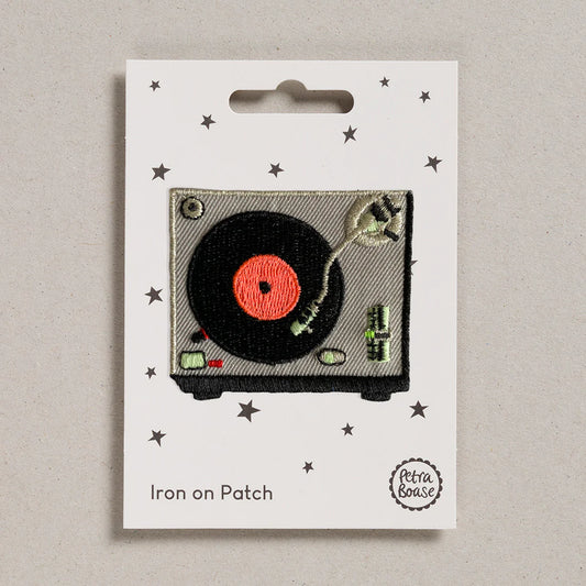 Record Player | Iron On Patch