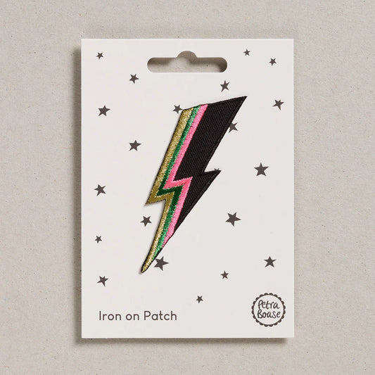 Lightning Bolt | Iron On Patch