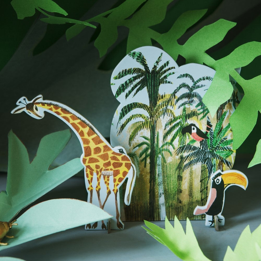 Jungle Giraffe | Pop Out Card Play Set