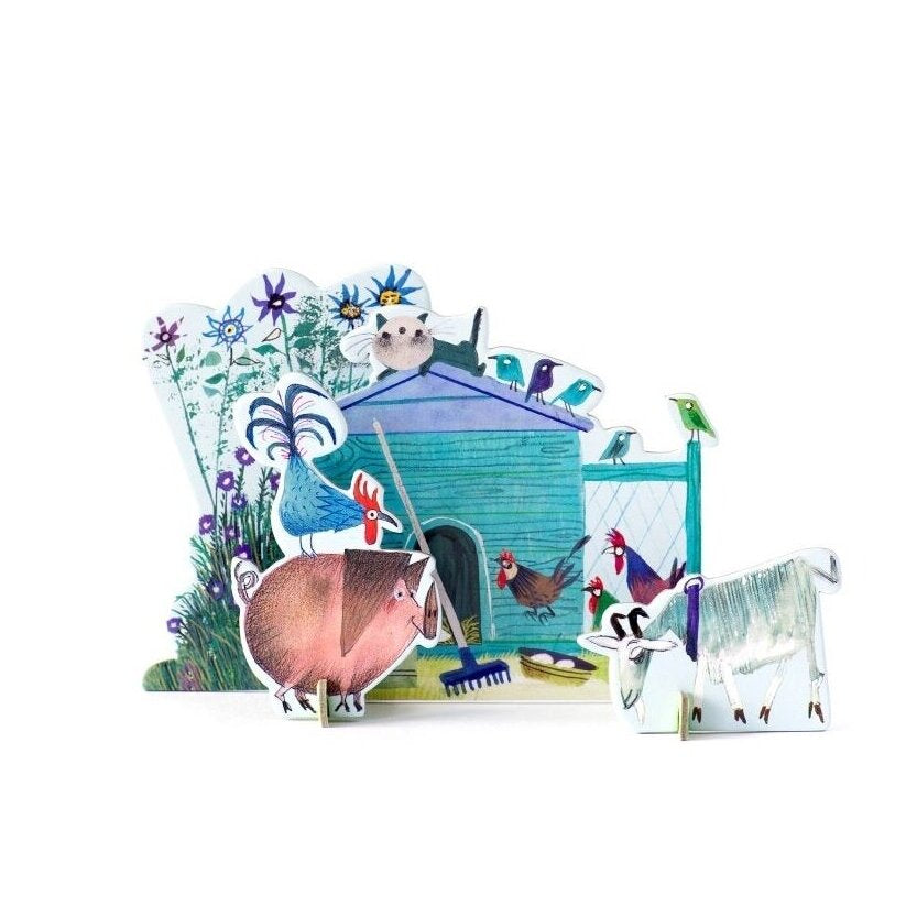 Little Farm | Pop Out Card Play Set