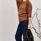1980's Silk Tiger Print Top | Vintage