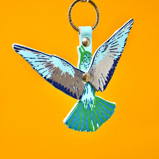 All Colours - Flying Bird | Leather Key Fob