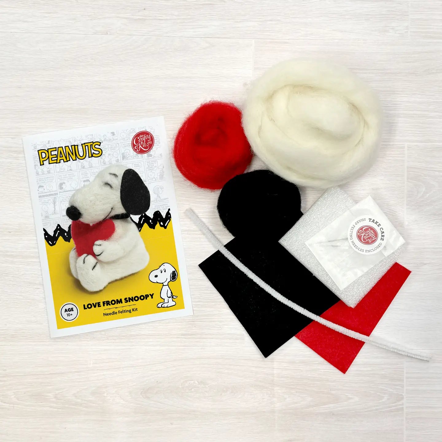 Love From Snoopy | Needle Felting Craft Kit