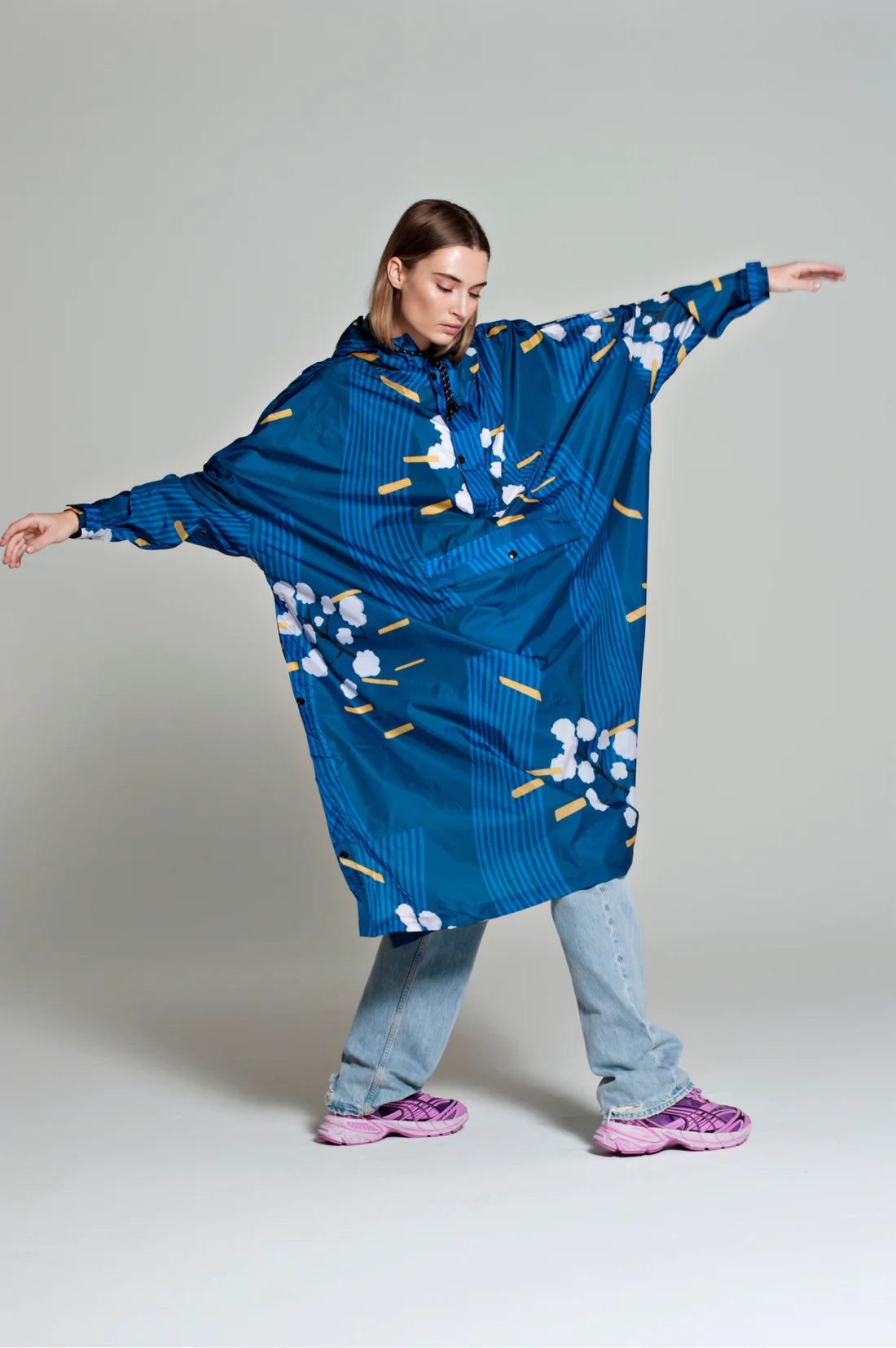 Japanese Blossom | Rainkiss Poncho