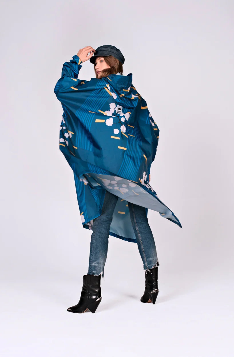 Japanese Blossom | Rainkiss Poncho