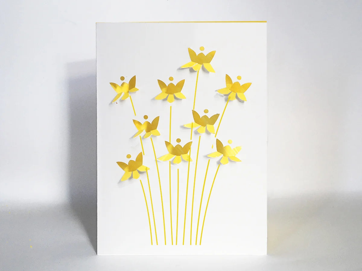 Cut And Make Daffodils | Greeting Card