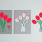 Cut And Make Tulips | Greeting Card