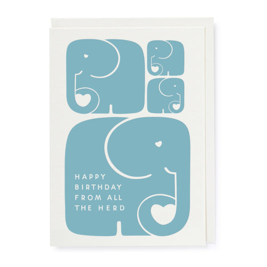 From All The Herd | Greeting Card