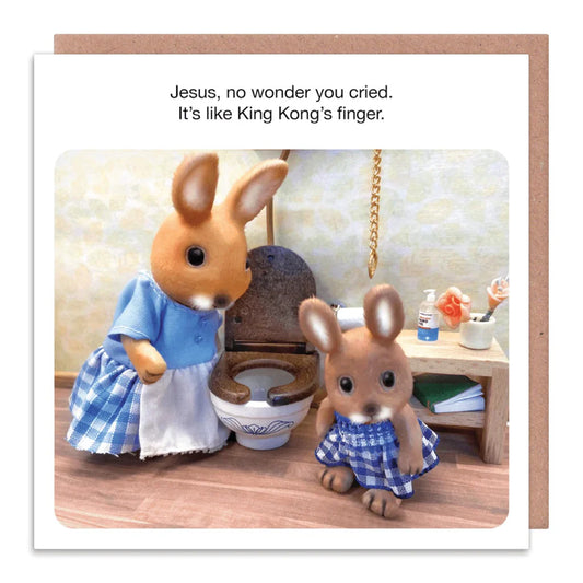 King Kong's Finger | Greeting Card
