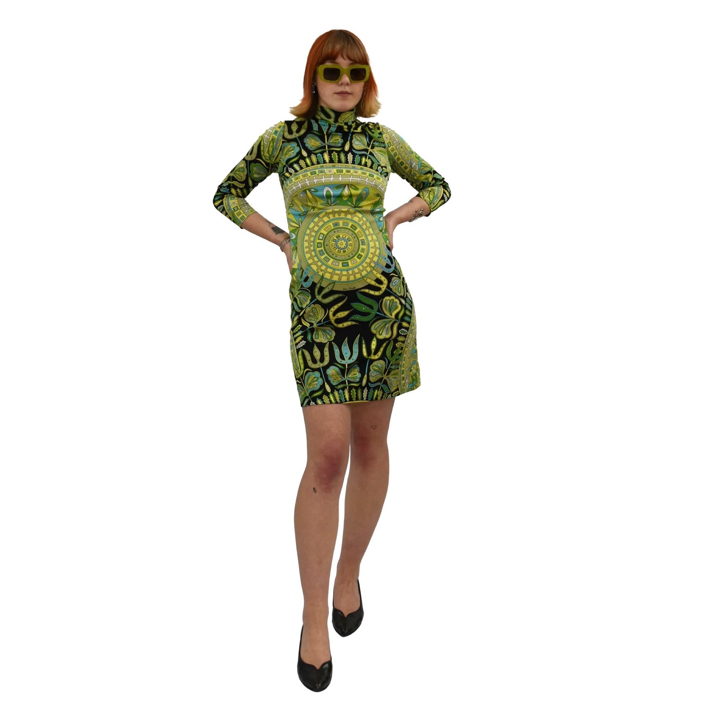 1960’s Enzo Vincelli Print Mini Dress | Vintage