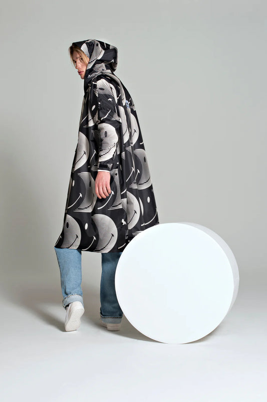 Half Moon x Smiley | Rainkiss Poncho